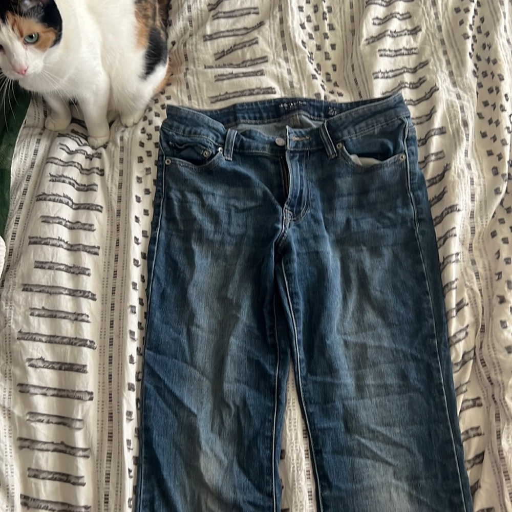size 6 lucky brands jeans!!